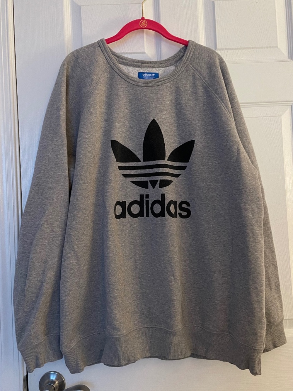 Adidas Oversized Logo Sweatshirt Women's Size 2XL